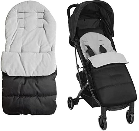 Gobesty WinterFußsack, Universal Kinderwagen Fußsack, Wintersack kinderwagen, Schlafsack Babywagen, Wasserdicht und Winddicht für Babyschale, Sportwagen, Buggys, Geeignet für 0-24 Babys