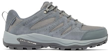 Columbia Herren Redmond IV Low Waterproof Trekking Shoes, Graphite, Citron Haze, 46 EU