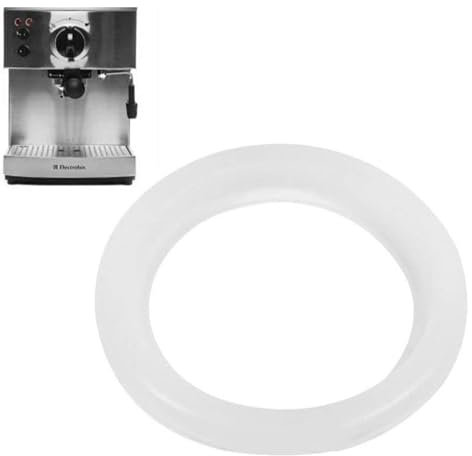 Junta de silicona para DeLonghi EC680/EC685/EC785/EC885/EC850/EC860 grupo de preparación Junta de cabezal de preparación (color :blanco)