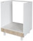 Berlioz Créations CF6BF Unterschrank für Küche mit Backofen, aus Esche, 60 x 52 x 83 cm, 100 Prozent französische Herstellung