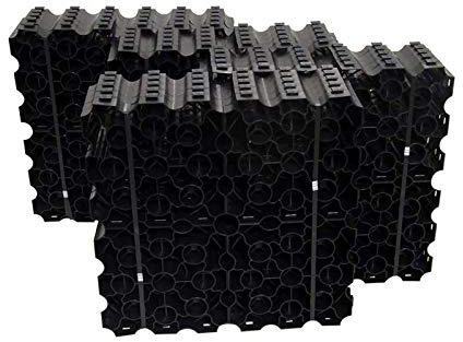 Base Kit for Shed 10ft x 8ft - Plastic Grid System for Shed, Log Cabin, Summerhouse - Garden Shed Base Grid w/Weed Fabric Membrane for Gravel Grids