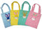 4er-Pack Osterhasen-Süßigkeitenbeutel – Bunte Jute-Geschenkbeutel für Ostergeschenke, Partyfavors, Eierfüller & Körbchen-Dekoration. (Kombination A)