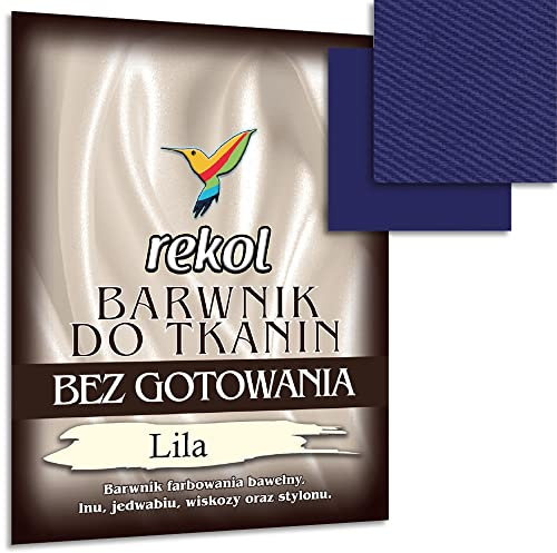 Wohnkult 15 g Textilfarbe ohne Kochen Stofffarbe Färben Nachfärben 16 Auswahl (Lila)
