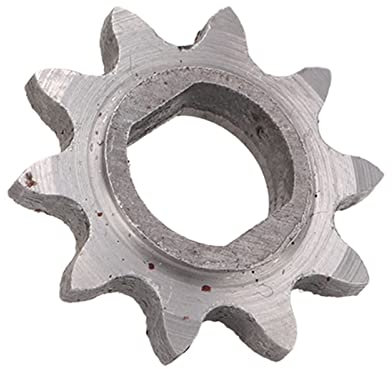 Buachois Pignone 10 Denti, 25H Pignone Motore 10T Foro H Pignone Motore 1020 Foro H Pignone in Acciaio ad Alta durezza Prestazioni stabili