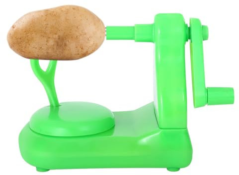 Zankie Pelapatate Rotante, pelapatate a manovella,Pelapatate rotativo Multifunzionale per pere - Pelapatate, Pelafrutta, Pelapatate Manuale da Cucina per Arance, Patate, Carote, Cetrioli