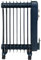 Moda Jazz Oil Filled Radiator 2000W (Blue). Portable Radiator with 9 Fins (Measures D24 x W39 x H62cm). Energy-Saving Retro Style Oil Filled Radiators Free Standing - Genuine Moda Plug In Radiator