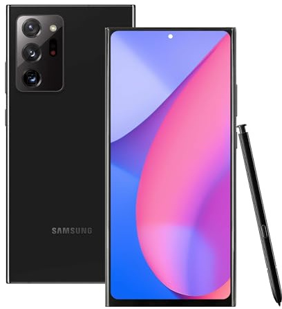Samsung Galaxy Note 20 Ultra 5G 128 GB Libre – Negro Cósmico – Reacondicionado | Garantía Amazon Renewed | S Pen | Pantalla ultrafluida | Smartphone Android