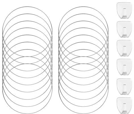 Lot de 18 treillis en métal pratiques et robustes pour plantes pothos vigne bougainvillée