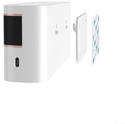 Hasaller Purificatori d'aria portatile, con batteria ricaricabile, mini eliminatore O-dor con filtro, per cucina, WC, bagno, armadio e auto (bianco)