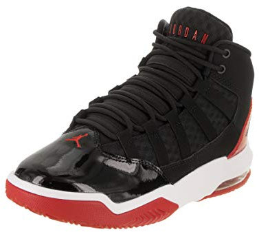 Nike Jordan Max Aura Fitnessschuhe, Mehrfarbig (Black/Black/Gym Red/White 6), 36.5 EU