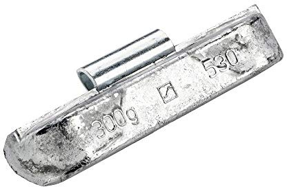 Hofmann Power Weight Type530 5530-3000-007 argent 300g 10x Masses d'equilibrage jantes acier camion, Poids equilibrage