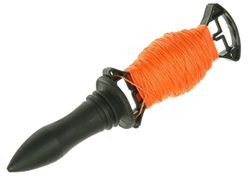 Faithfull FAIBLREEL Orange Brick Line String on Rotating Spool 75M (240ft) Breaking Strength 12kg