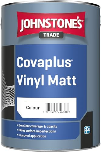 5LTR - JOHNSTONES Trade COVAPLUS MATT Emulsion Black