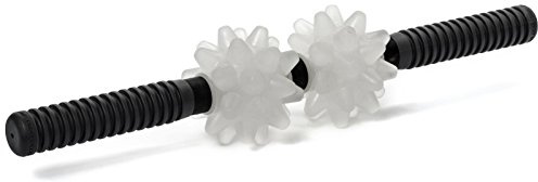 RumbleRoller Original Beastie Fiberglass Roller, Clear