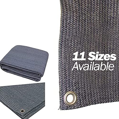 Leisurewize – Super Durable Breathable Awning Carpet Tent Groundsheet/Carpet Woven Picnic Blanket - Anthracite/Grey (2.5m x 2.5m)