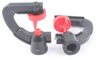XINHUI Spruzzatore per irrigazione da Giardino di Alta qualità 70~100 l/h 180 Gradi Spruzzatore di rifrazione G Tipo Ugello Giardino Giardino Fiore Prato Inglese Micro irrigazione irrigatore