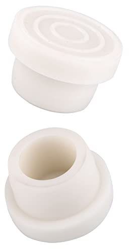 2pcs Pare-Chocs d'Échelle de Piscine Creusée, Fixation pour Échelle de Piscine Bouchons de Pare-Chocs de Piscine Accessoires d'Échelle de Piscine pour Tubes d'Échelle de Piscine