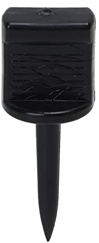 Dilwe 30 Pcs Cible Pins, Nylon Tir À l'arc Cible Face Pins en Plein Air Tir Cible Clou Pins pour Tir Compétitions Exercices (Noir)