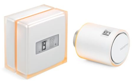 Netatmo Termostato Inteligente + Válvula Inteligente Adicional para Radiador