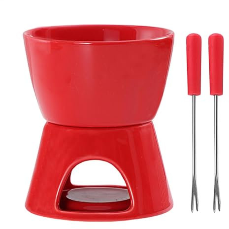 Tazze per fonduta in ceramica, tazza per fondere il cioccolato | Kit tazza per sciogliere il burro in ceramica,Tazza per pentola calda Melt di grande capacità per picnic, feste, tè pomeridiani, spiagg