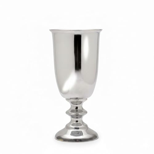 Wilton Armetale Wine Goblet , silver -, 1 Count (Pack of 1)