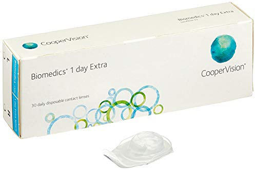 Biomedics 1 day Extra sphere, Tageslinsen weich, 30 Stück / BC 8.60 mm / DIA 14.20 mm / -5.00 Dioptrien