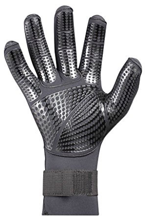 Hiko Handschuhe Fingerhandschuhe Neopren Slim 2,5mm mit Grippbeschichtung, Größe:XL