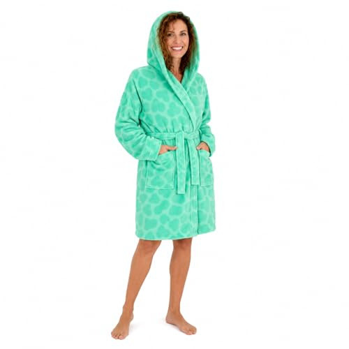 Pretti - Batticuore Accappatoio da Donna Corto Disponibile in più colori - 0629095 - colore PIPERITA, taglia S