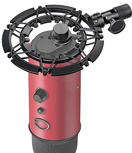 YOUSHARES Shock Mount for Blue Yeti and Yeti Pro Microphone, Alloy Shockmount Reduces Vibration Noise and Improve Recording Quality