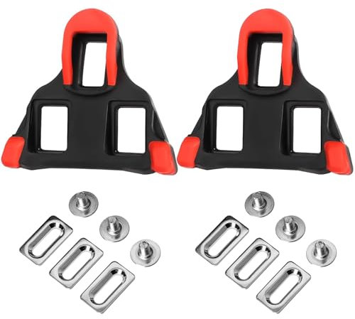 Fahrrad Cleats Kompatibel mit Shimano SPD (SH10) Bike Pedal Cleats Indoor Outdoor Rennrad Pedalplatten, Schuhplatten Set