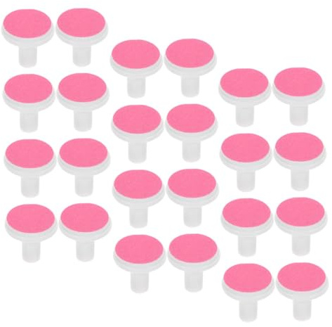 Ipetboom 24 Pièces Tampons De Lime À Ongles Électrique Pour Bébé Embouts De Remplacement Universels Pour Coupe-Ongles Électrique Bébés Nourrissons Tout-Petits Sécurisés Faciles À Installer