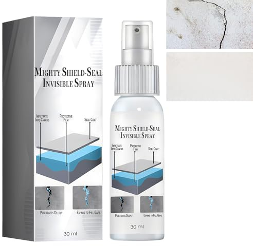 KOAHDE Agente impermeable invisible permeable, spray sellador poderoso, spray de reparación de fugas impermeable, espray de revestimiento impermeable para azulejos de baño, spray de reparación de