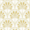CiCiwind Selbstklebend Tapete Weiß Gold Blumen Tapeten 44CM×3M Wasserdicht Klebefolie Vinyl Möbelfolie Selbstklebend Vintage Blätter Wandverkleidung Verdicken Klebetapete für Wand Möbel