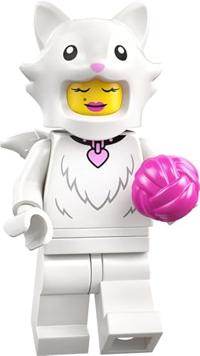 Lego 71051 - Costume da gattino, serie 28 animali, mini personaggio singolo