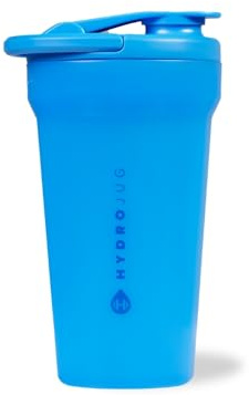 Hydrojug 20 oz Noiseless Shaker Bottle – 100% Leakproof Shaker Cup for Protein Mixes, Pre-Workout & Supplement Shakes – Durable, Easy Clean Design, Cobalt