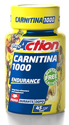 ProAction Carnitina 1000 - Barattolo da 45 compresse