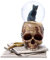 Nemesis Now Lisa Parker Spirits of Salem Schneekugel, 21 cm, cremefarben