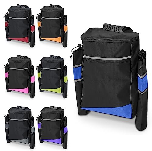 Biscay Mobility Krückentasche – Blau | Mobility Scooter Taschen Rollstuhltasche Mobility Scooter Gehstock Halter Rollstuhl & Mobility Scooter Taschen & Körbe Mobility Scooter Zubehör…