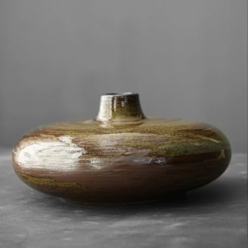 Japanese Style Ceramic Flower Vase Small Ikebana Flower Bud Vase Flower Arrangement Pottery Vases 50