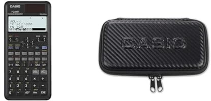Casio FX-Case-CB-BK2 - Funda Protectora para Calculadora Científica Técnica, Color Negro