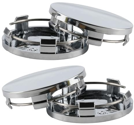 4 Pzs Tapas para Llantas, Tapas de Rueda de Centro, Embellecedor para Llantas Tapacubo Universal, ID 56 mm OD 60 mm Tapa Bujes, Tapa Central llanta, Tapas Centrales Tapacubos, Accesorios de Coche