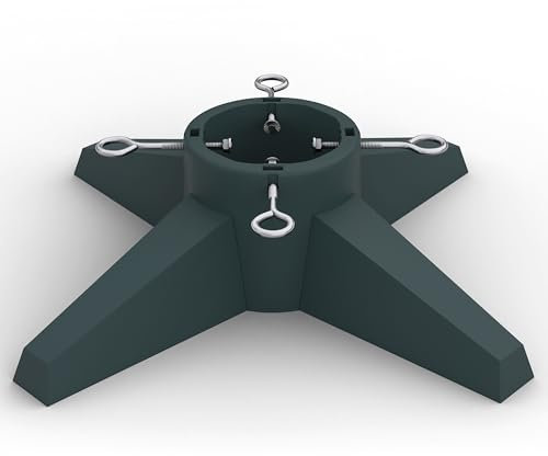 Christmas Tree Stand with Reservoir Fits Trees up To 2.1M Real Xmas Tree Stand Christmas Tree Base With Removable Legs Xmas Tree Holder For Home & Office Maximum 7ft Christmas Trees Green