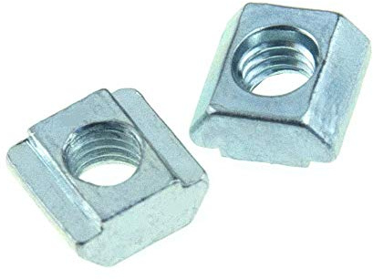 Odinest T Nuts Tee Sliding Slot Nuts 20 Series M5 Threaded Slide in Pre-Assembly for 20x20 Aluminum Extrusions Frame with Profile 2020 Sereis 6mm Slot for CNC Router Build Rail 3D Printer 60pcs