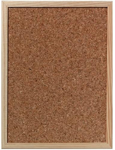 Herlitz 1600006 Kork-Pinnwand mit Holzrahmen, 30 x 40 cm (6er Pack)