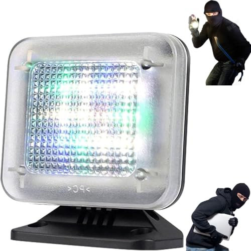 Faux Simulateur De Télévision, Lampe LED Fausse Lumière De Simulateur De Télévision, Lumière De Sécurité Nocturne Anti-effraction, Avec Minuterie Et Capteur, Pour La Protection Contre Le Cambriolage