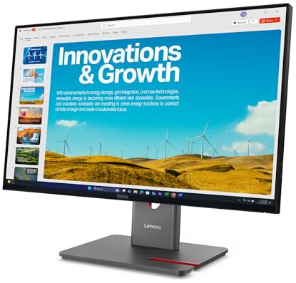 Monitor Lenovo 64B1GAT1EU Quad HD 23,8