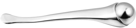 INOOMP Spatola Cosmetica in Metallo Stick Massaggiante per Crema Occhi, Cucchiaio per Viso Piccolo e Portatile, Strumento per Ridurre Sprechi, Adatto a Uso Quotidiano e Regalo