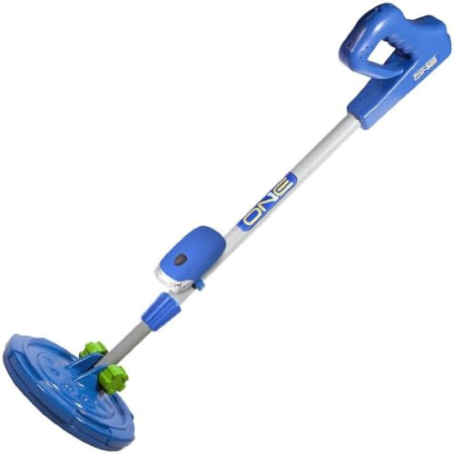 ExploreOne Metal Detector for Kids | Water Resistant, Light Weight, Adjustable Junior Metal Detector | Blue