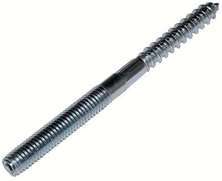 25 Stück Stockschrauben, Stahl verzinkt, mit Torx und Sechskant am Schaft (M 10 x 200 mm)