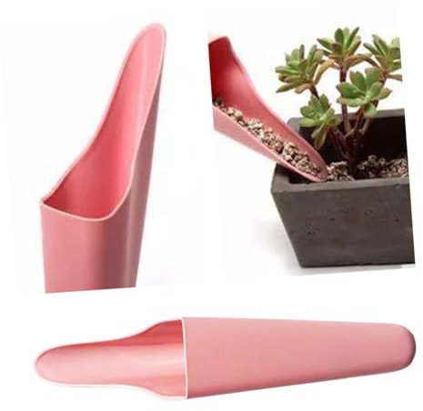 SUPVOX Pala De Mano para Jardín con Suculentas En Macetas Pala Pequeña para Macetas Pala para Plantas Pala De Drenaje Pala para Jardín Color Rosa